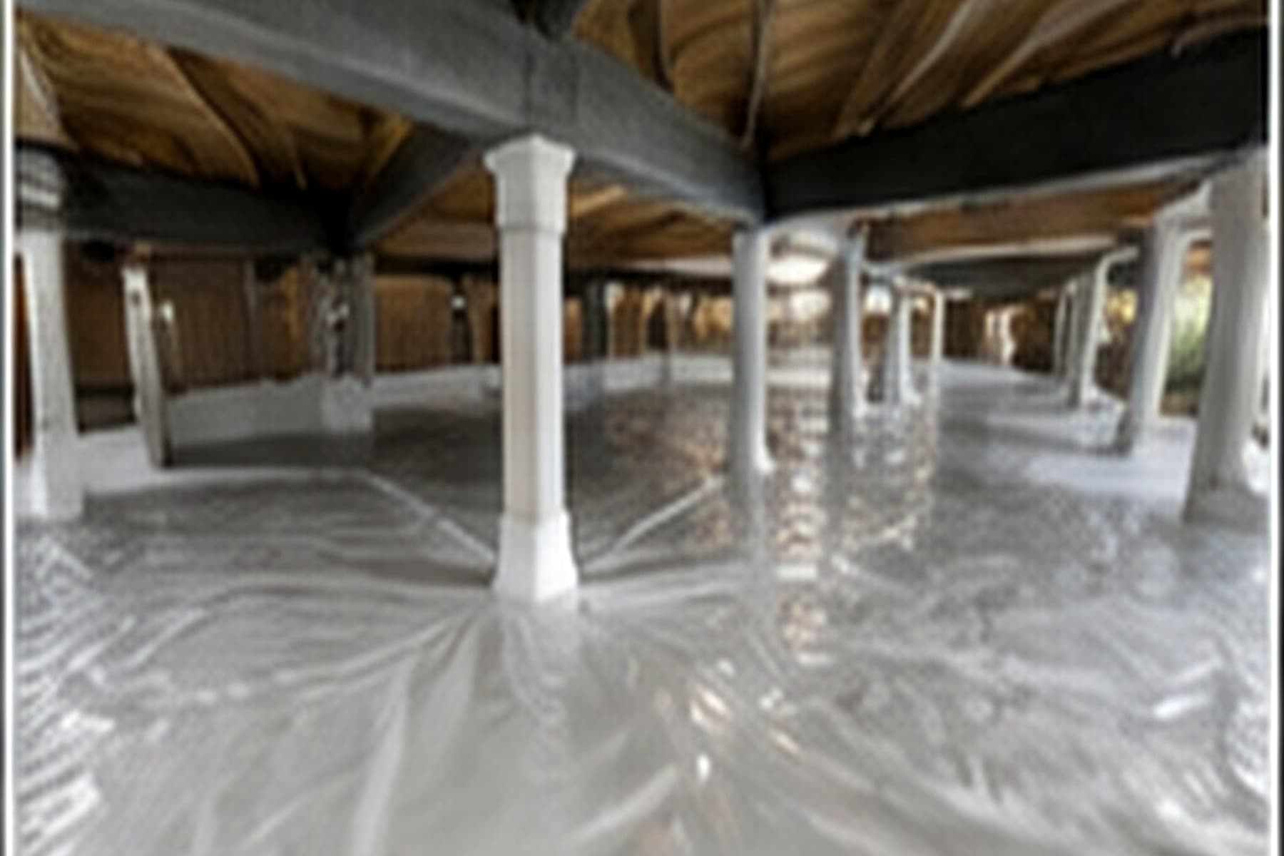 crawlspace encapsulation representative residential service image